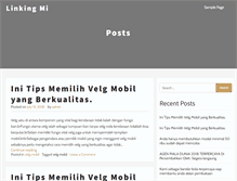 Tablet Screenshot of linking-mi.org